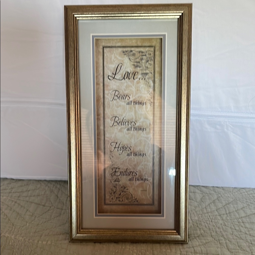Elegant Gold and Tan Art & Decals Wall Decor